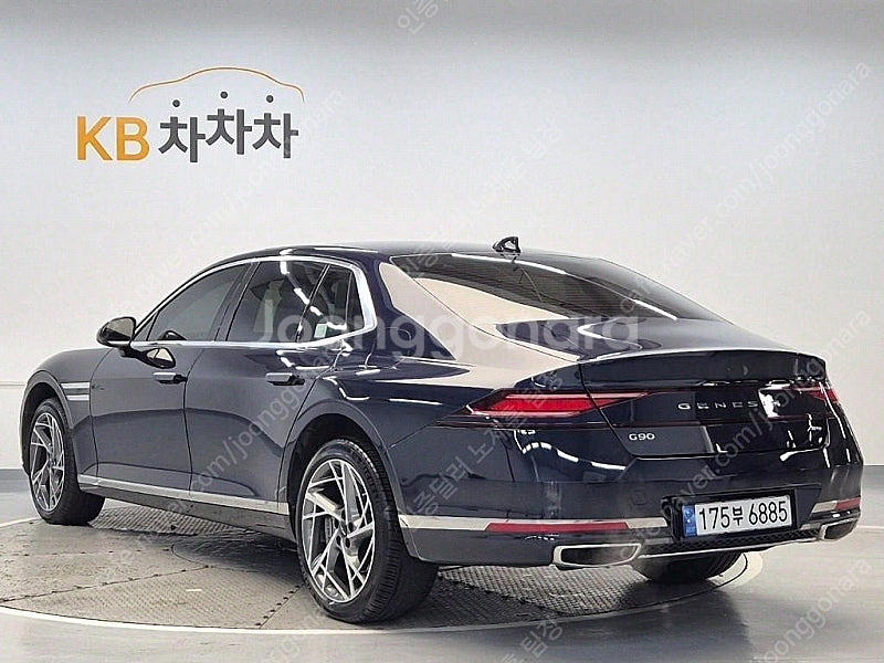 제네시스 G90 중고 제네시스 중고 가격 회색 2022...--3