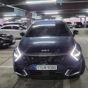 디올뉴 스포티지 중고차 할부 스포티지 SUV 중고차 파란색 2023년식 16,503km 2.0 디젤 2WD 프레스티지 중고차카페