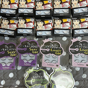 속눈썹 래쉬톡 틱톡 내츄럴 10개 & 구하기 힘든 래쉬톡 섹시걸2개 ,러블리걸2개 ,내츄럴걸2개