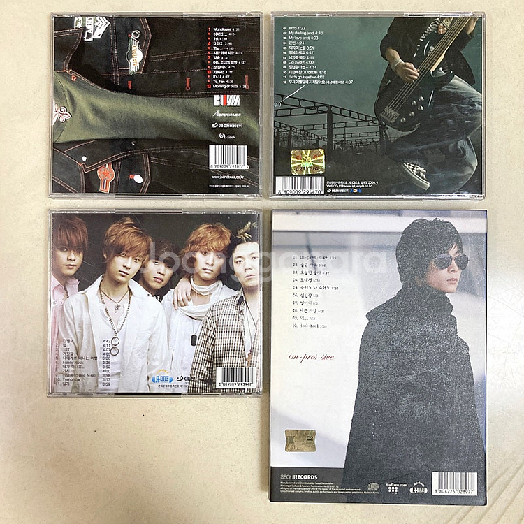 버즈 1집 2집 3집 CD--1