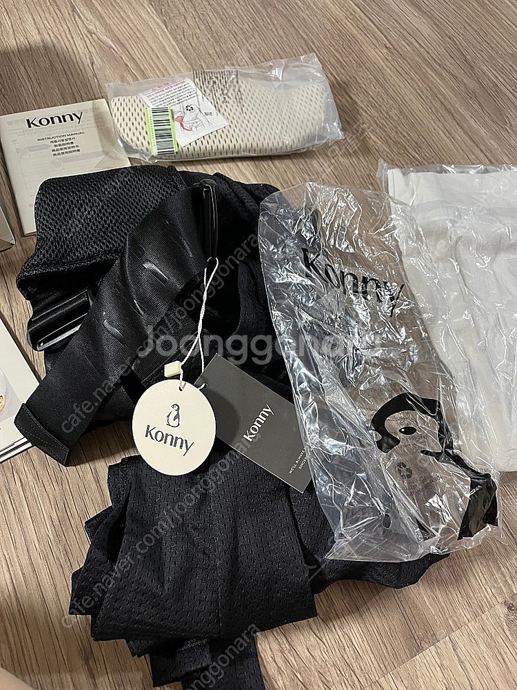코니 플렉스 메쉬 아기띠 블랙 M-4XL+해드서포트--4