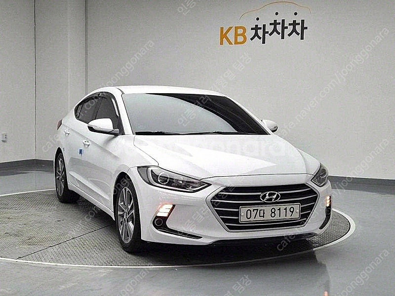 아반떼 중고 아반떼 AD 중고차 흰색 2017년식 1....--5