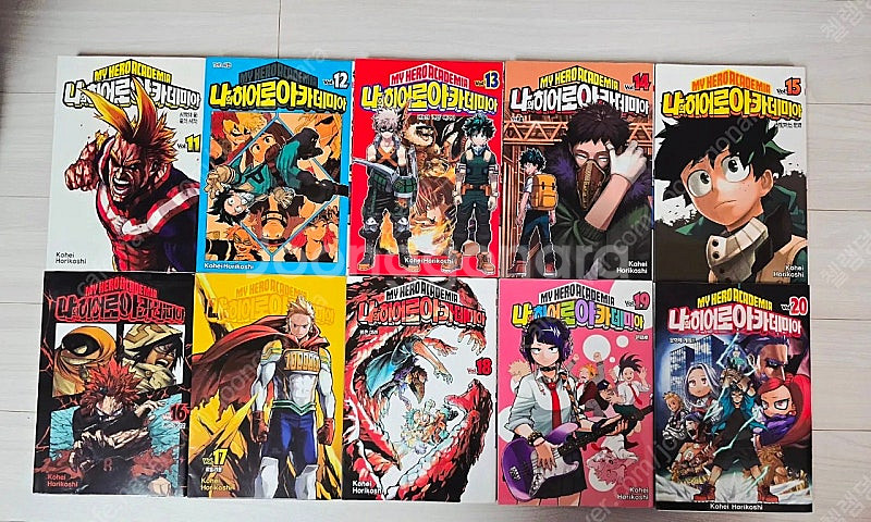 나의히어로아카데미 1-38권 택포--3
