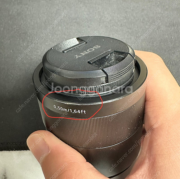 SONY 55mm F1.8 ZA 렌즈 판매 합니다.--4
