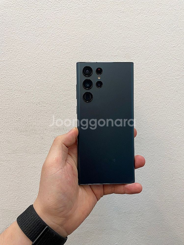 갤럭시S22울트라 그린 256GB 무잔상 상태좋은 중고...--0