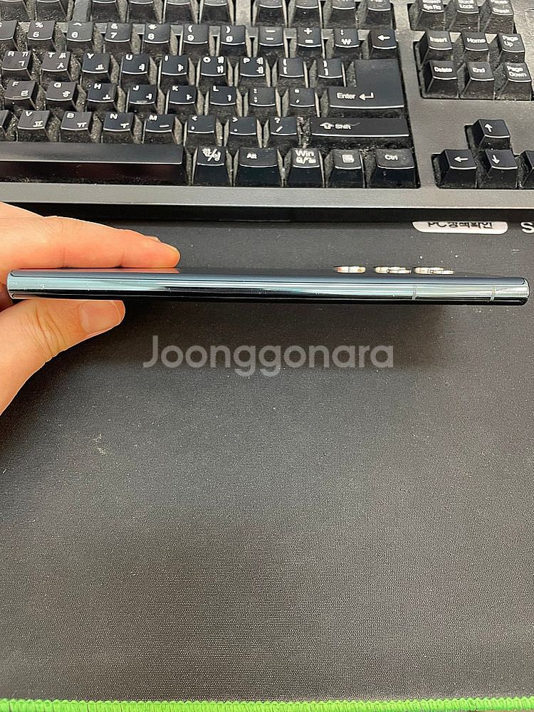 갤럭시S22울트라 그린 256GB 무잔상 상태좋은 중고...--6