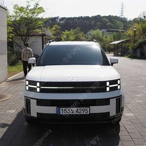 싼타페 중고 싼타페 MX5 하이브리드 중고 가격 흰색 2024년식 10,092km 1.6T 4WD 캘리그래피 중고차 살 때