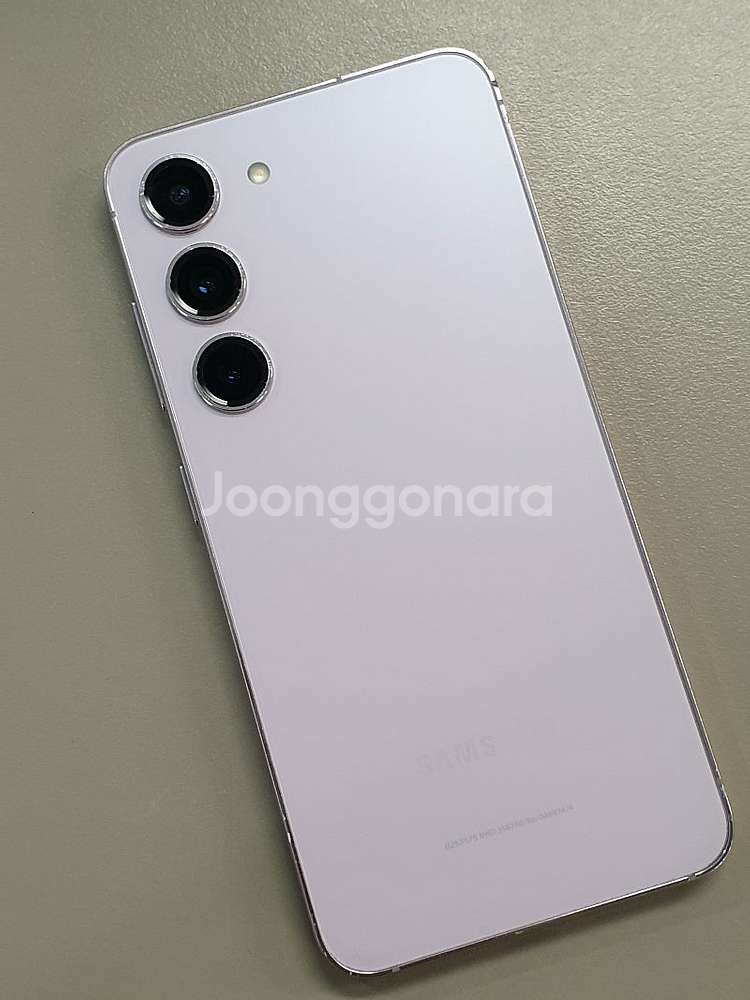 갤럭시 S23 라벤더 512기가 23년 6월개통 무잔상...--1