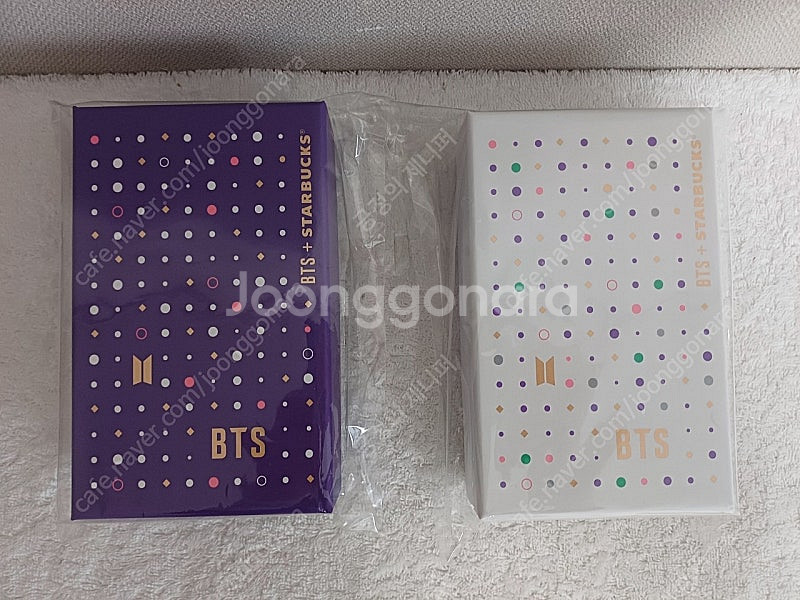 스타벅스 BTS 타탄 체크파우치 스타벅스 BTS 퍼플베...--8