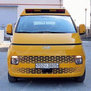 어린이보호차 중고 스타리아 중고차 노란색 2022년식 42,703km 15인승 어린이 보호차량 법인차량 구매가능