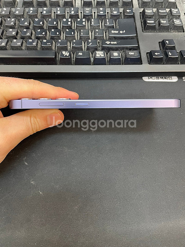 갤럭시S24 퍼플 256GB 무잔상 상태좋은 중고52만...--4