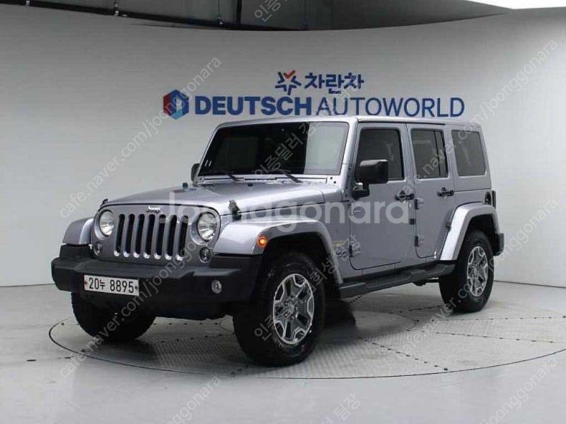 지프 랭글러 중고 JEEP 랭글러 회색 2015년식 2...--0