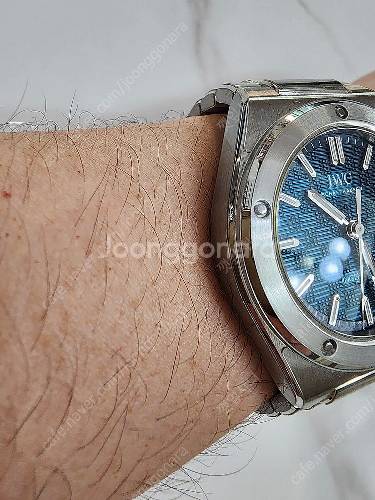 IWC 인제니어 아쿠아 블루 (그린) 색상 판매합니다~...--3