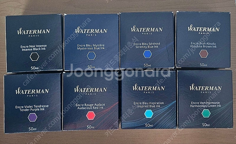 워터맨 만년필 잉크 50ml--0