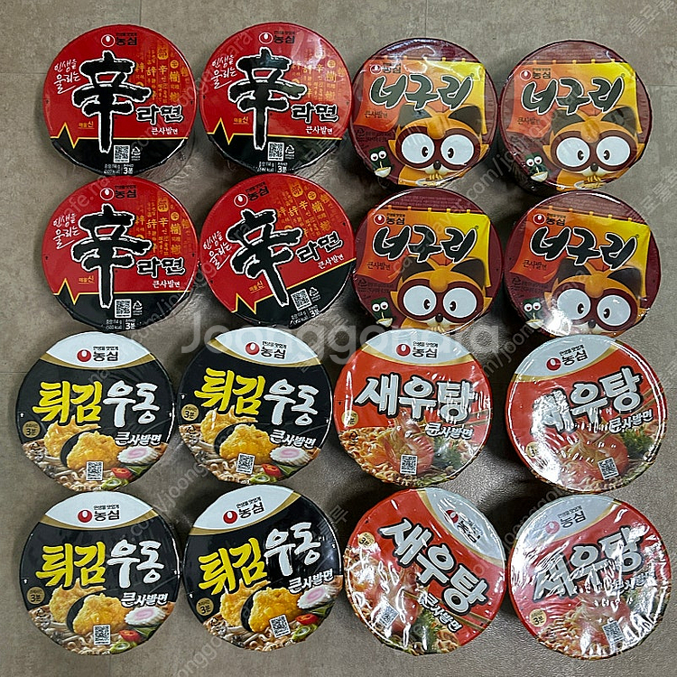 컵라면, 비비고 찌개, 스팸--0