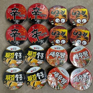 컵라면, 비비고 찌개, 스팸