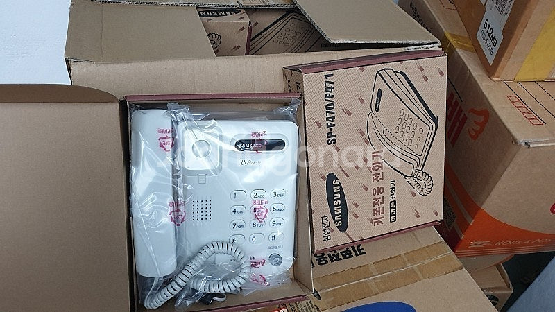 미개봉 삼성전자 SP470 유선전화기 집 전화기 사무용...--0
