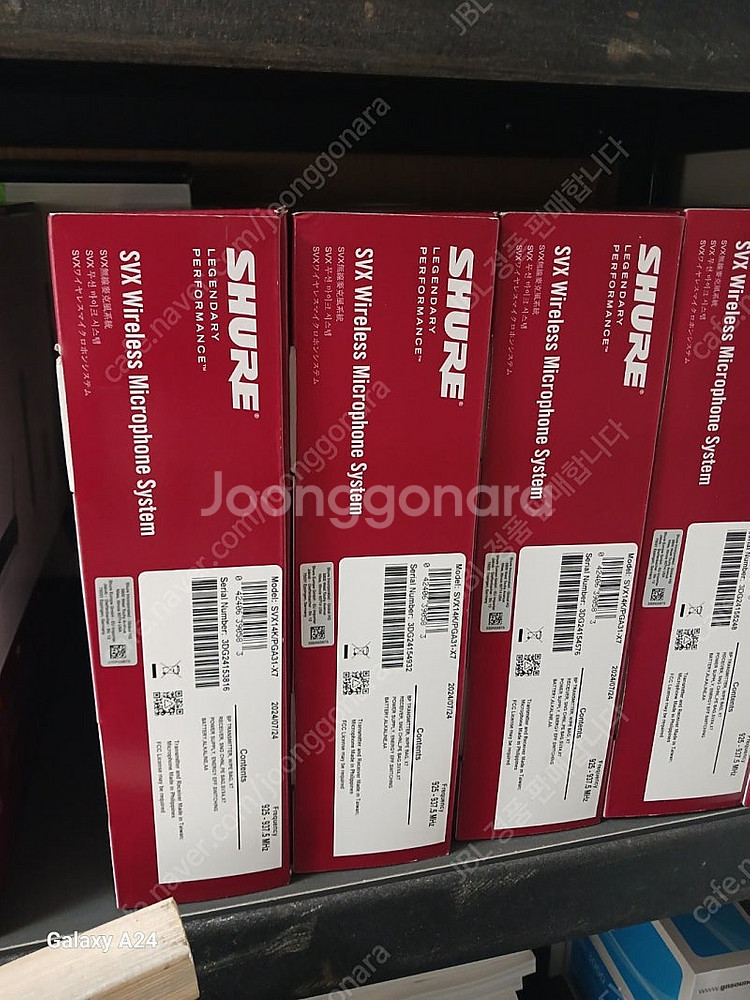 슈어 무선마이크 SVX24/PG28,SVX14/PGA3...--2