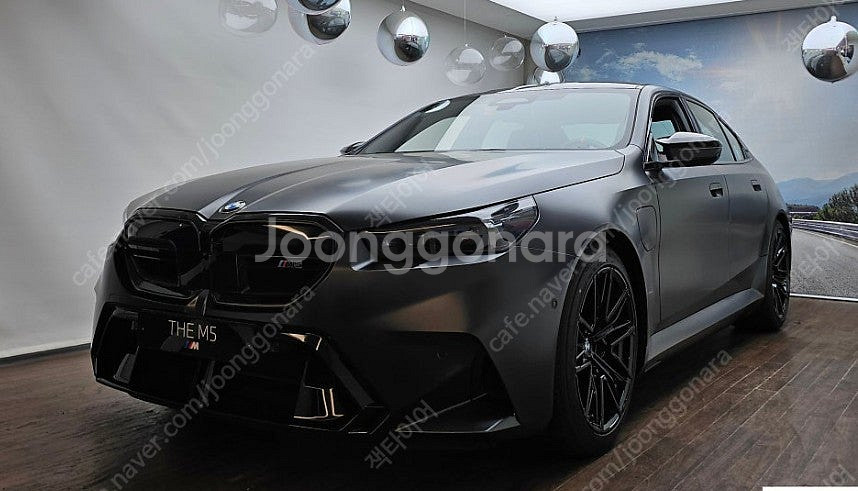 BMW G30 G60 5시리즈 M5 스타일 블랙에디션 ...--6