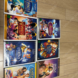 알라딘1,2,3 미녀와야수 신데렐라 등