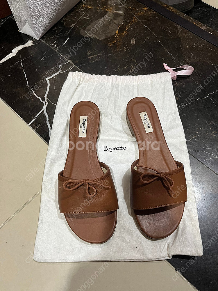 레페토 테렌스 뮬 37 브라운--0