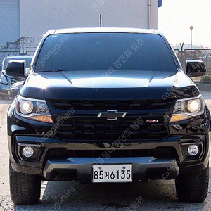 쉐보레 콜로라도 중고 가격 콜로라도 중고차 픽업트럭 중고 검정색 2021년식 72,042km 3.6 Z71-X 4WD 중고차구매
