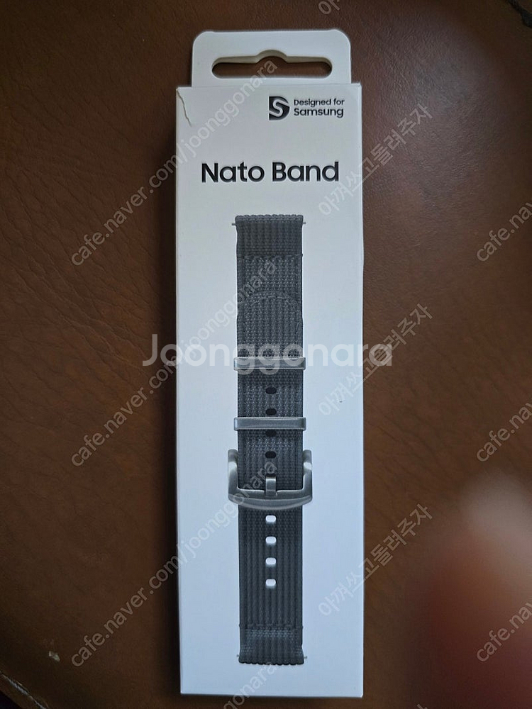 왓치나토밴드.watch6 nato band (gray)--1