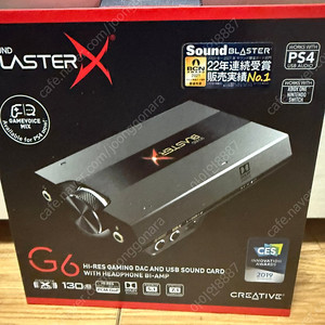사운드블러스터 g6
