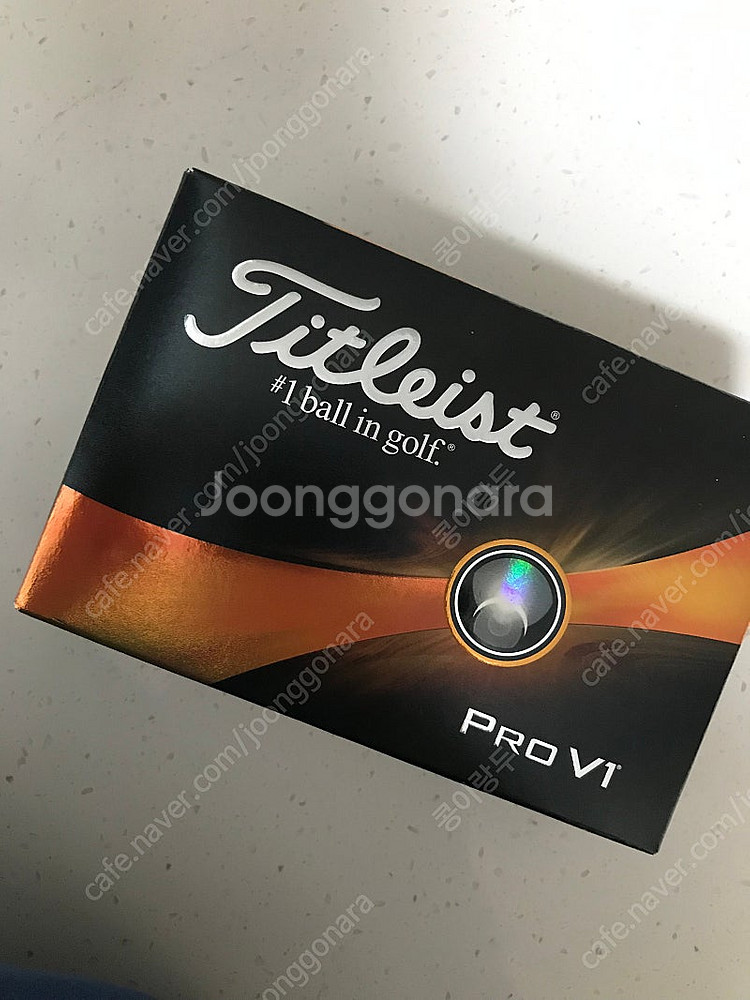 타이틀리스트 pro v1 골프공 6구(택포)--1