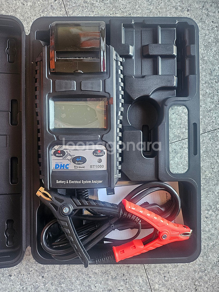 자동차 배터리 테스터기 DHC BT1000 팝니다.--0