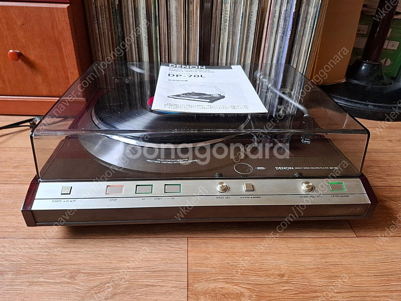 데논명기턴테이블 데논DP~70L--1
