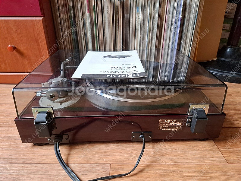 데논명기턴테이블 데논DP~70L--3