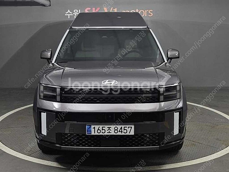 244 km 싼타페 중고 하이브리드 MX5 1.6T 2WD 캘리그래피 중고차리스 회색--0