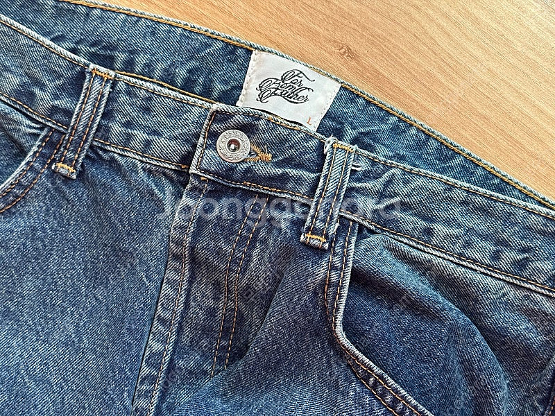 포프롬파더 데님 팬츠 L (50s WASHED DENI...--1