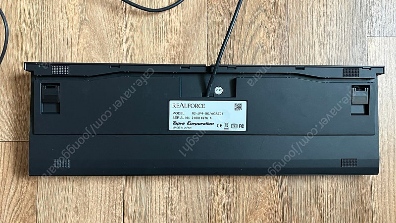 리얼포스 R2-JP4-BK 일본식 배열 이미지