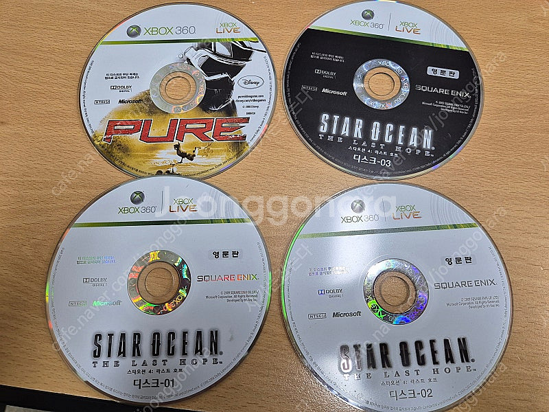 XBOX 360 게임기 타이틀 팝니다. 다수 보유--2