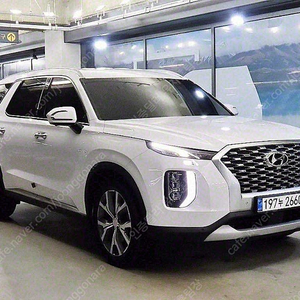 현대 팰리세이드 중고 가격 팰리세이드 중고차 흰색 2021년식 디젤 2.2 2WD 프레스티지 수원중고차