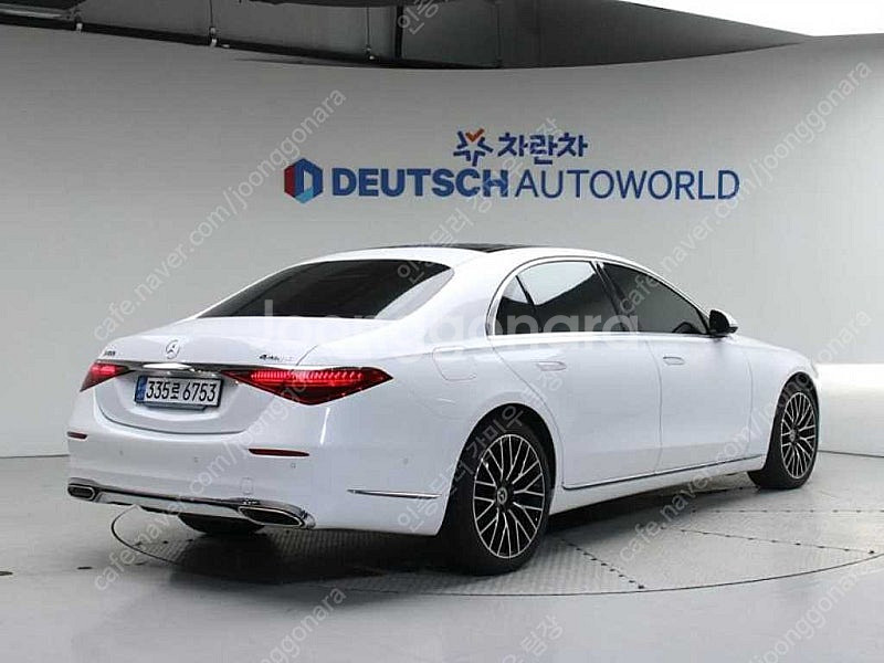 벤츠 인증중고 S클래스 중고 흰색 2024년식 5,90...--5