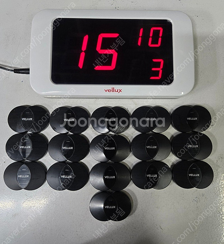 벨럭스 호출벨 세트 vm330a 1대 벨 vb400b 16개 팝니다--0