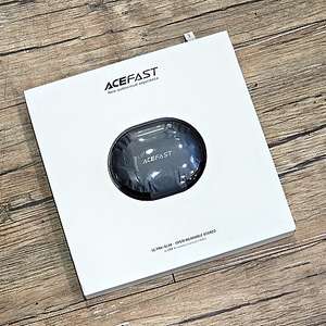ACEFAST Acefit Air 오픈형 무선 블루투스 이어폰 ENC 노이즈캔슬링 귀걸이형 블랙 색상