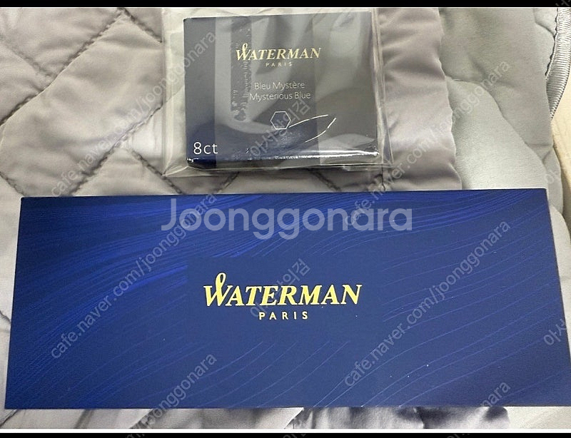 [택포, 인하] 새제품 워터맨 뉴헤미스피어 만년필+카트...--1
