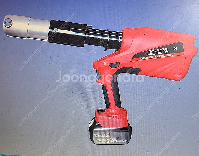 새제품 이중링충전압착기 에스알충전압착기 록스 쪼인트압착기 몰크압착기 이중링전동압착기 에스알전동압착기--1