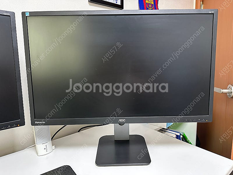 알파스캔 qhd 27인치 모니터 팝니다.--0
