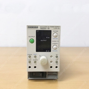 DC파워서플라이 KIKUSUI PAS20-18 20V 18A 판매 이미지