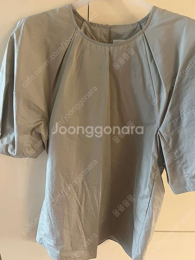 에디토리얼비 바이미나 퍼프 블라우스--0