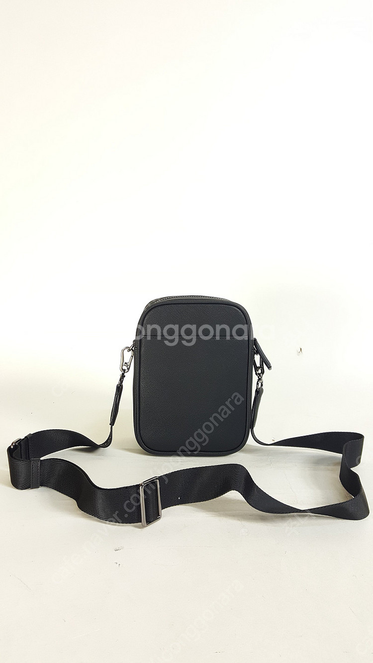 칼라거펠트 아이코닉 검정가죽 남성 크로스바디 정품 칼라...--3