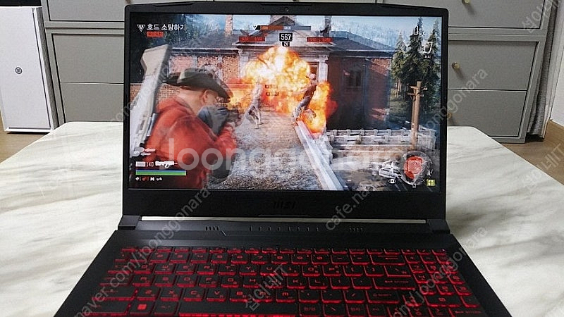 [판매]MSI GF66 Sword 블랙 게이밍 노트북/...--0