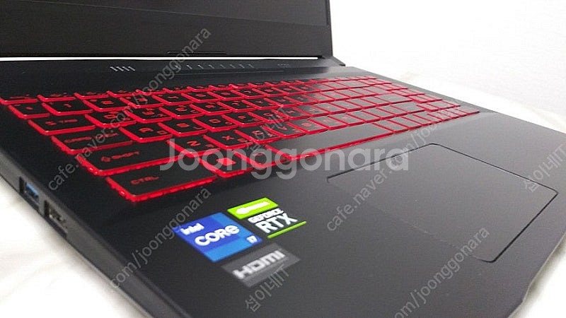 [판매]MSI GF66 Sword 블랙 게이밍 노트북/...--2