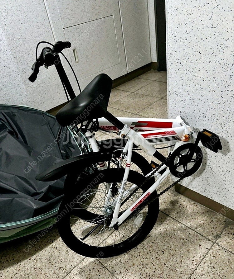 새거 접이식 미니벨로 자전거 팝니다--1