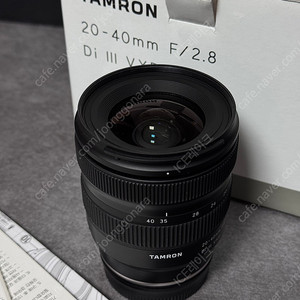 탐론 20-40 F2.8 판매합니다.